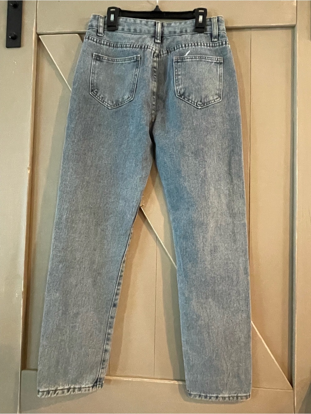 Cider Light Blue Denim Jeans with Red Cherry Embroidery - Picture 3 of 4